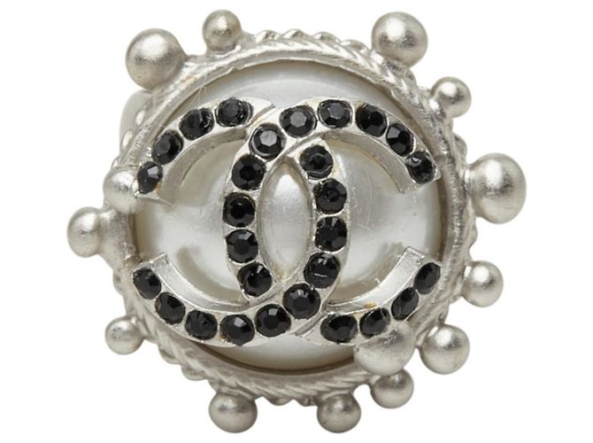 Chanel Coco Mark Band Ring