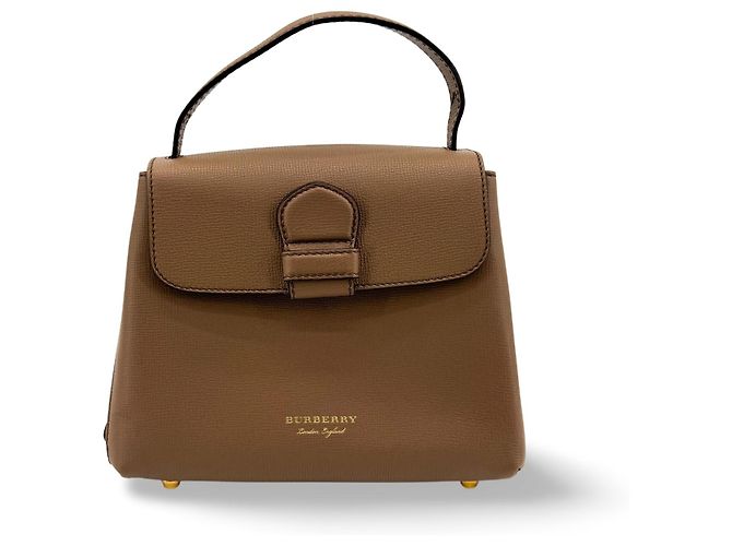 Burberry Camberley Top Handle Leather Small