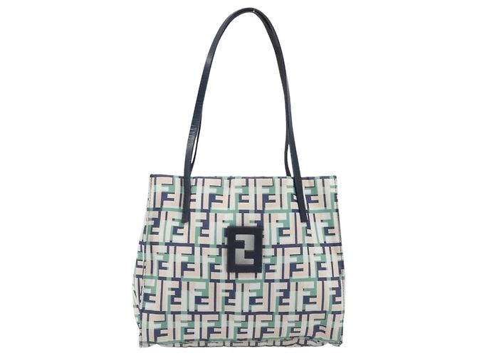 Fendi Logo Zucca Nylon Medium