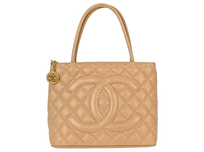 Chanel Medallion Quilted Caviar