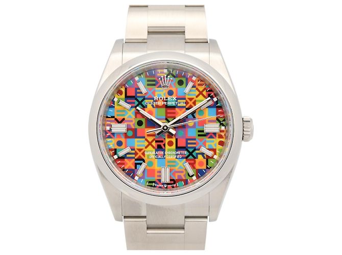 Orologio Rolex Oyster Perpetual 36 Multicolor