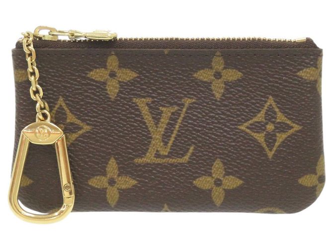 Louis Vuitton Pochette Clé Monogram Coin Case