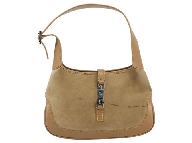 Gucci Web Jackie O Hobo Suede Medium