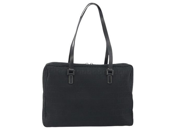 Fendi Sac à épaule Zucchino Canvas Medium