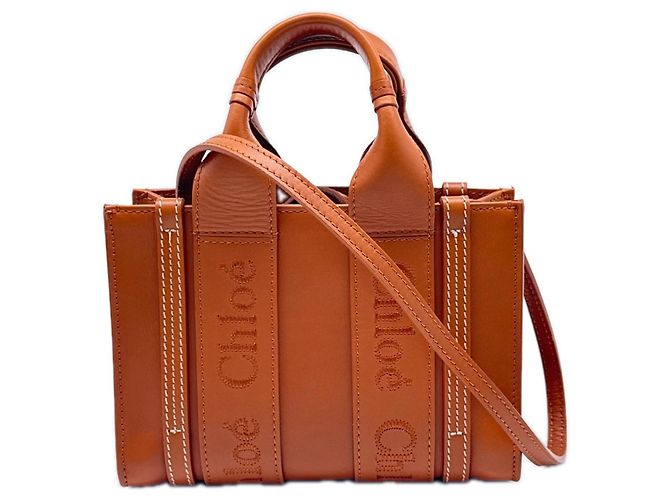Autre Marque Chloe Woody Mini Tote Bag