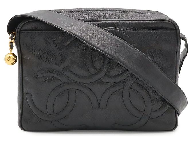 CHANEL Triple Coco Mark Shoulder Bag
