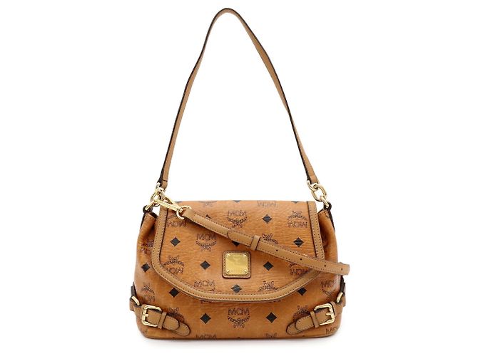 Bolsa de Ombro MCM Visetos Glam