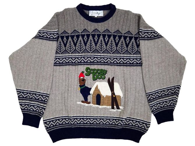 Jc De Castelbajac Pull en laine Jean-Charles de Castelbajac Scooby Doo