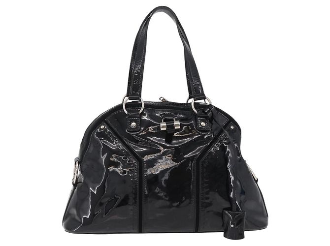 Autre Marque Saint Laurent Muse Patent Large
