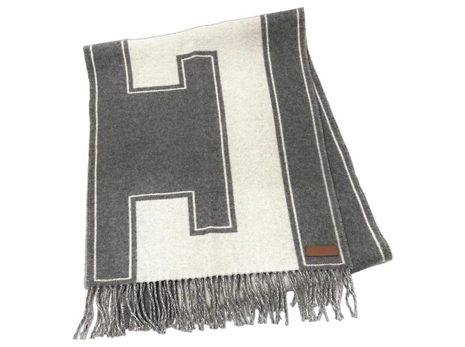 Hermès Sciarpa/Stola Hermes Cashmere Clé de H