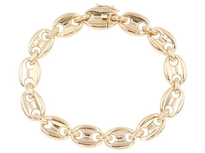 Bracciale con charm Van Cleef & Arpels in oro giallo 18K