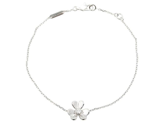 Pulseira Van Cleef & Arpels Frivole Mini com pingentes de diamante