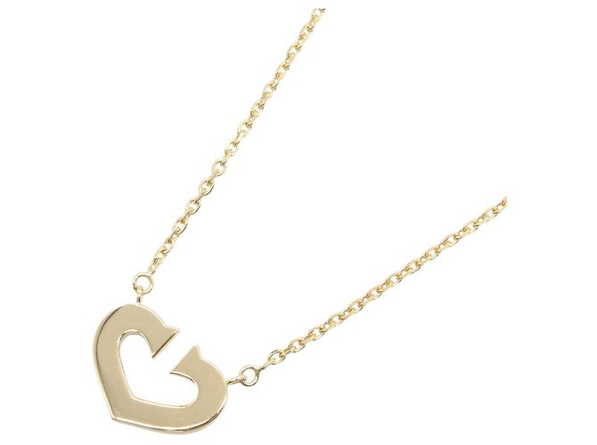 Collar Cartier C2 Corazón en Oro Amarillo de 18K