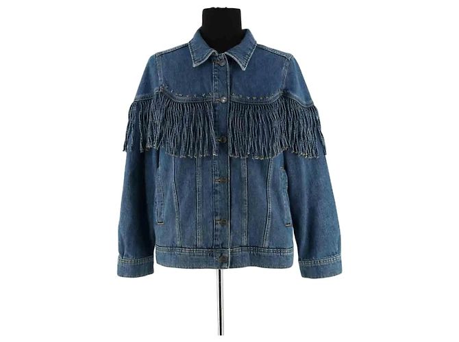 Autre Marque Chaqueta Balzac de algodón azul