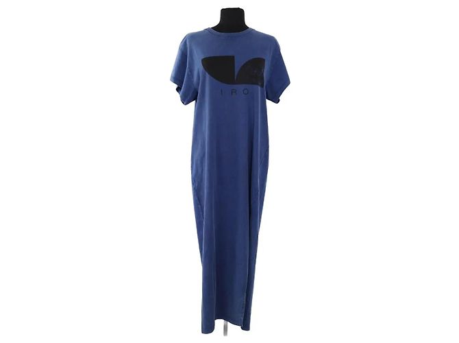 Vestido Iro de algodón azul marino