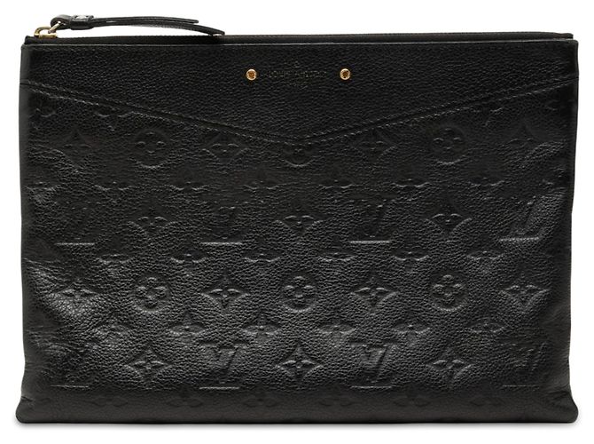 Borsa a Pochette Daily Pouch Louis Vuitton Monogram Empreinte Nera