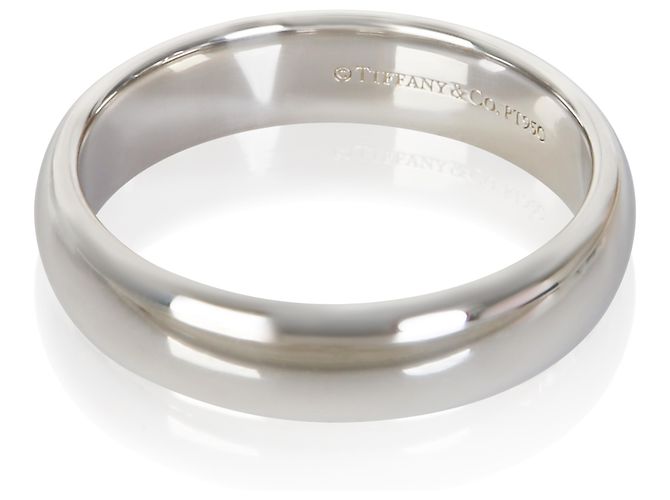Tiffany & Co. Aliança Tiffany Forever 4.5mm em platina
