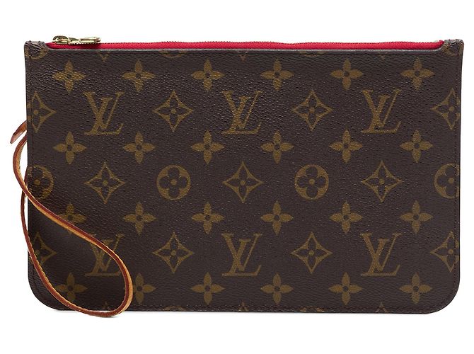 Bolsa Louis Vuitton Monogram Neverfull MM Castanha