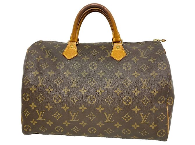 Sac à main Louis Vuitton Monogram Speedy 35