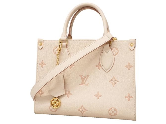 Sac cabas Louis Vuitton Monogram Empreinte Bicolor OnTheGo PM
