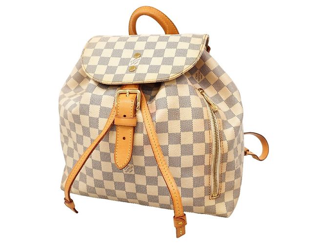 Mochila Louis Vuitton Damier Azur Speron
