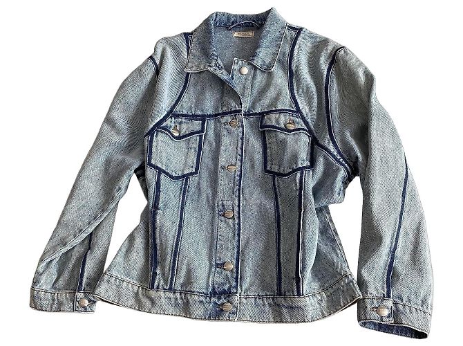 Nina Ricci hellblaue Jeansjacke