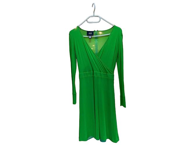 Autre Marque Cavalli Class Viskosekleid Grün