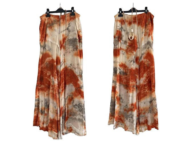 Pantalones anchos Isabel Marant estampado tie & dye