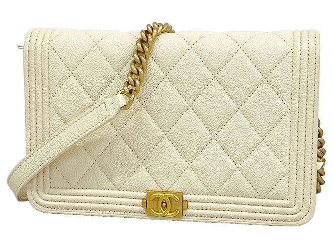 Cartera de hombro con cadena Chanel Boy