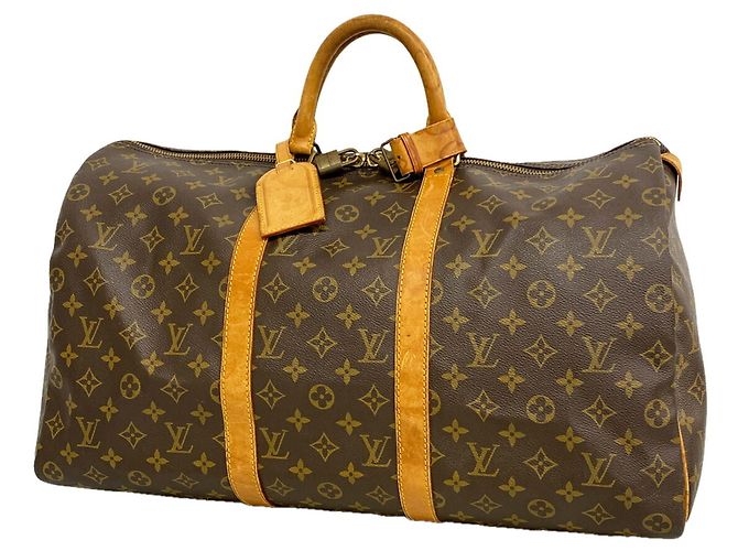 Louis Vuitton Boston Monogram Keepall 50