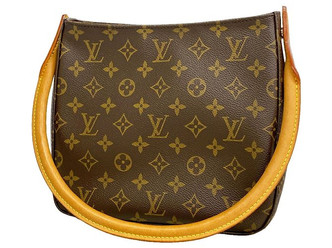 Bolsa de Ombro Louis Vuitton Monogram Looping MM
