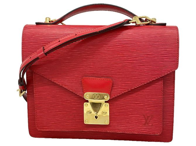 Sac à main Louis Vuitton Epi Monceau
