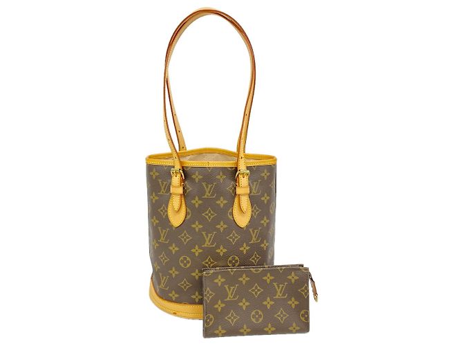 Saco Tote Louis Vuitton Monogram Bucket PM