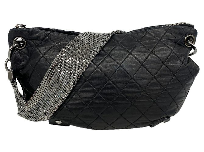 Borsa a tracolla Chanel Matelassé in pelle d'agnello