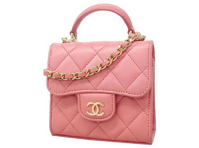 Bolsa de Ombro com Corrente Chanel Matelassé