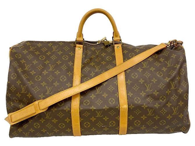 Keepall Louis Vuitton Boston Tasche Braun