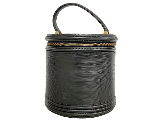 Borsa Louis Vuitton Epi Cannes M48032 Noir