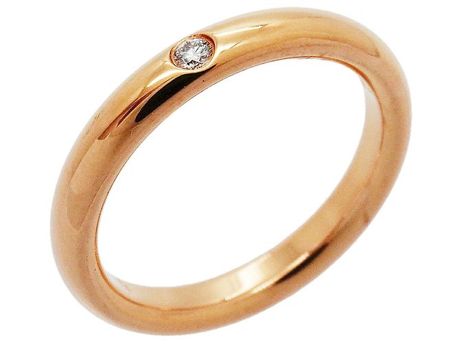 Autre Marque Anel Aliança Tiffany & Co. em Ouro Rosa 18K e Diamantes