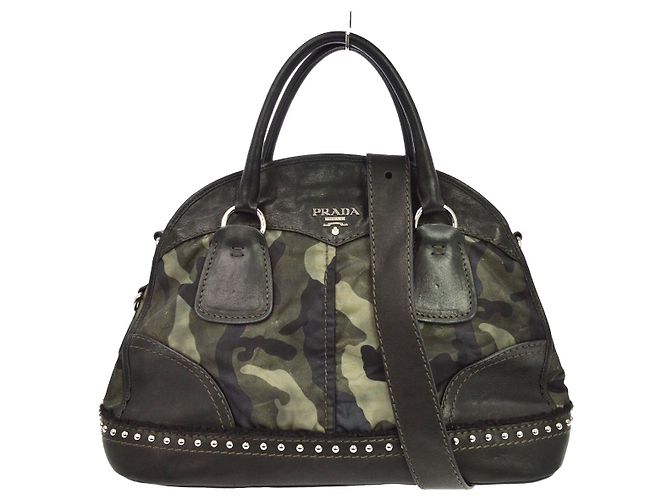 Prada Camouflage Tessuto Large