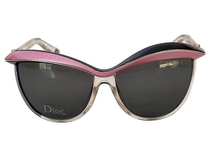 Occhiali da sole Dior Catwalk - Nero e Rosa