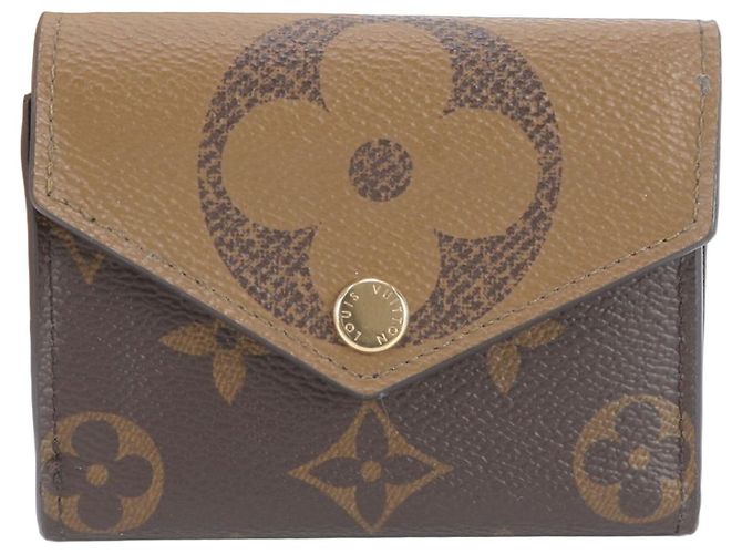Louis Vuitton RFID-Protected Monogram Reverse Portefeuille Zoe