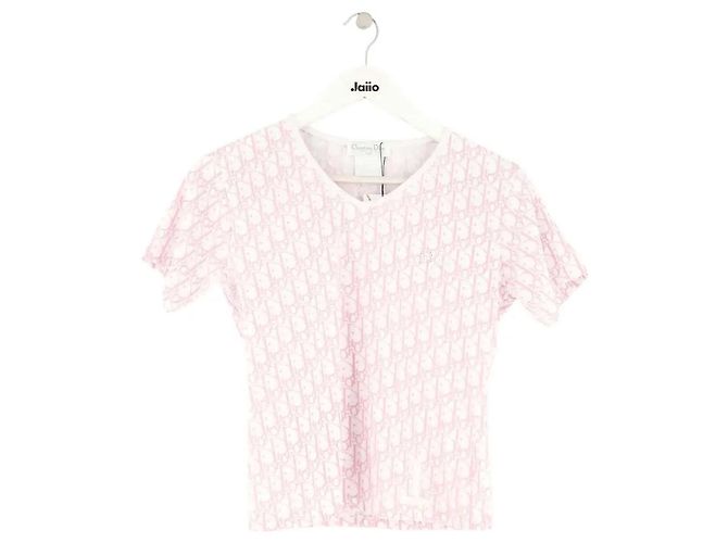 T-shirt Dior in cotone rosa