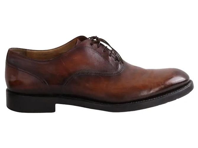 Scarpe stringate Berluti in pelle marrone
