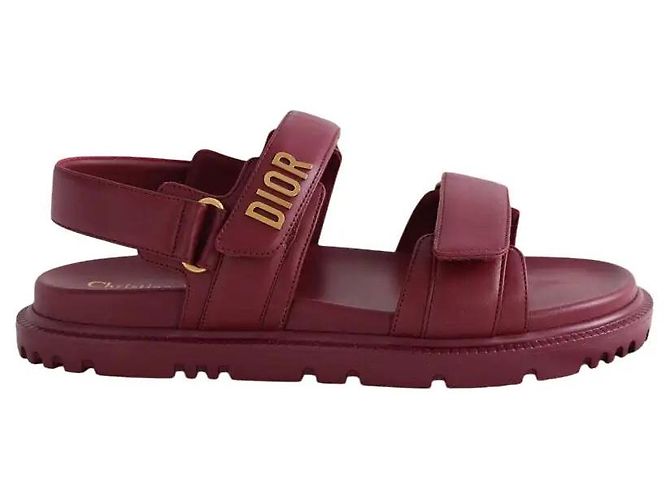 DiorAct Sandalen bordeaux