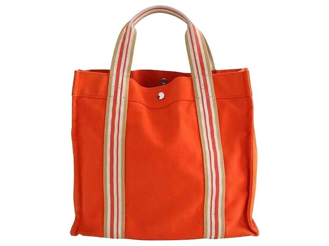 Hermès Sac de plage Toto orange