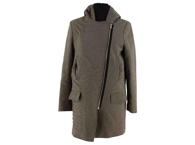 Sandro Brown Coat