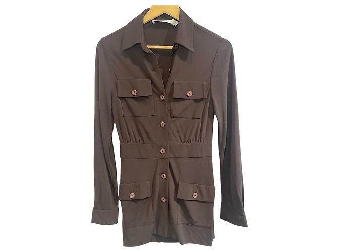 Autre Marque Christopher Esber Kleid braun T.40