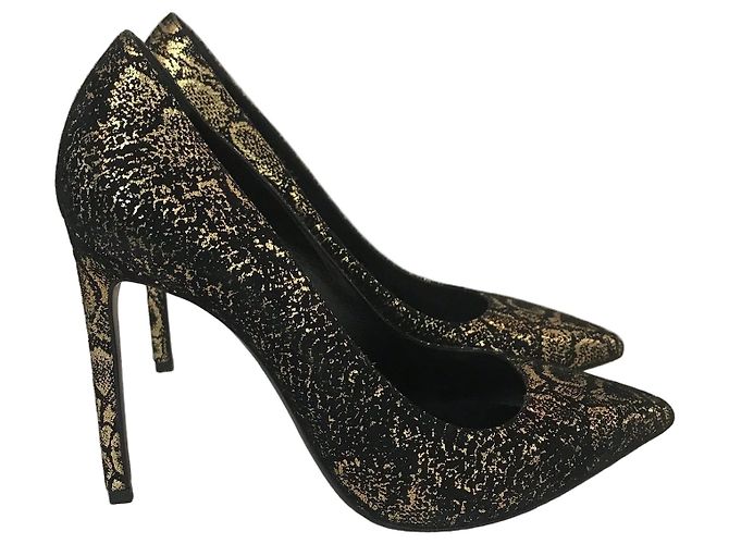 Autre Marque Saint Laurent Pumps schwarz T.39