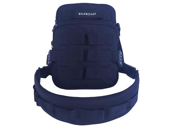 Borsa a tracolla Balenciaga nera