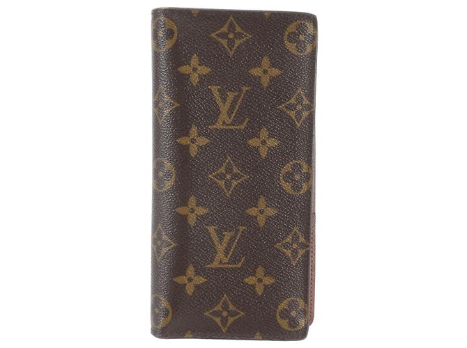 Louis Vuitton Monogram Portefeuille Brazza Long Wallet